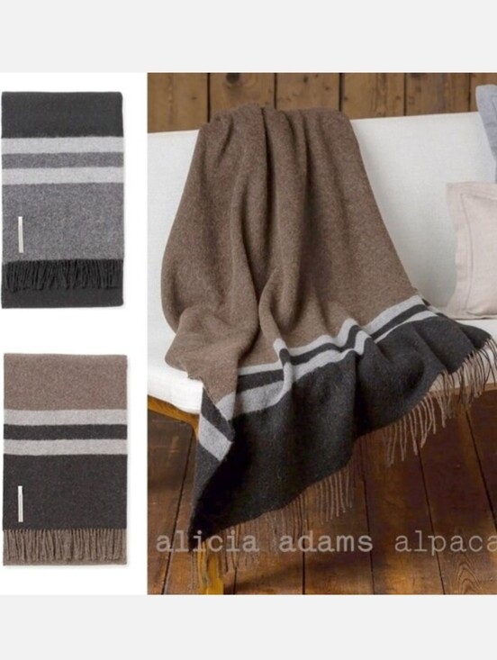 Alicia Adams Alpaca Other - Alicia Adams alpaca wool Canyon throw NEW